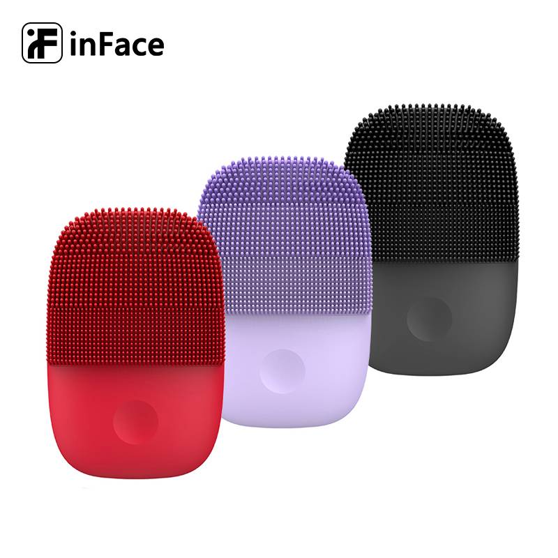 Inface Electronic Brush Sonic Cleaner Face Upgrade Version Brush Deep Cleansing Facial Cleansing Facial Cleanser