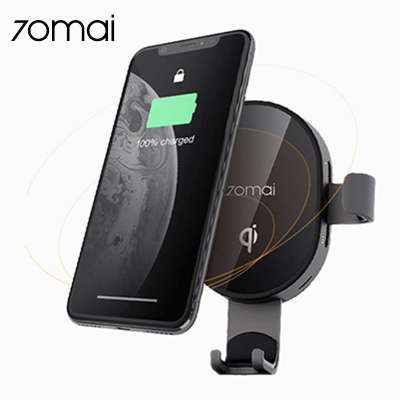 Global Version Original 70mai Wireless Car Charger Mount 10W Android wireless fast Charger Smart Protect the Phone